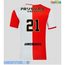 Camisa de time de futebol Feyenoord Anel Ahmedhodzic #21 Replicas 1º Equipamento 2025-26 Manga Curta